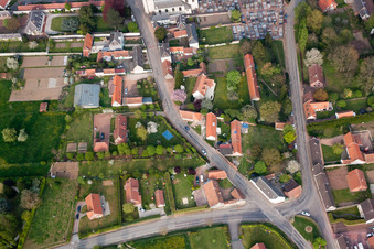 Schrägluftbild von Rivière im Bundesland Pas-de-Calais, Frankreich