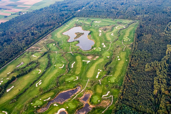 Golfclub Landgut Dreihof SÜW in Essingen im Bundesland Rheinland-Pfalz, Deutschland aus der Luft betrachtet
