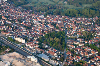 Alter Friedhof in Durmersheim im Bundesland Baden-Württemberg, Deutschland