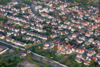 Rastatter Straße in Durmersheim im Bundesland Baden-Württemberg, Deutschland