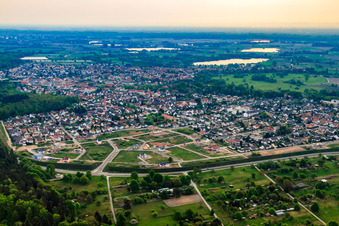Neubaugebiet Vogelring in Jockgrim im Bundesland Rheinland-Pfalz, Deutschland