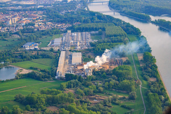 Industriegebiet Nolde in Germersheim im Bundesland Rheinland-Pfalz, Deutschland