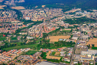 Mausbergweg, Viehtriftstr in Speyer im Bundesland Rheinland-Pfalz, Deutschland