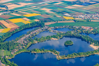 Binsfeldsee, Lindner Hotel & Spa Binshof in Speyer im Bundesland Rheinland-Pfalz, Deutschland