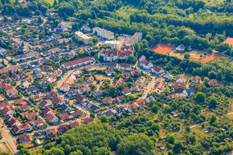Wohngebiet Blumenring in Jockgrim im Bundesland Rheinland-Pfalz, Deutschland