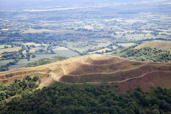 Malvern Wells, Prähistorische Ausgrabungen im Ortsteil Durlow Common in Putley im Bundesland England, Großbritanien