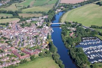 Earls Croome am Severn im Bundesland England, Großbritanien