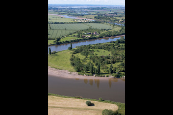 Knie des River Severn near Oakle Street in Gloucester im Bundesland England, Vereinigtes Königreich