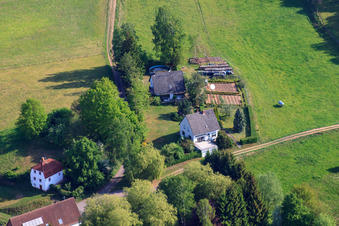 Schrägluftbild von Ransbrunnerhof in Eppenbrunn im Bundesland Rheinland-Pfalz, Deutschland