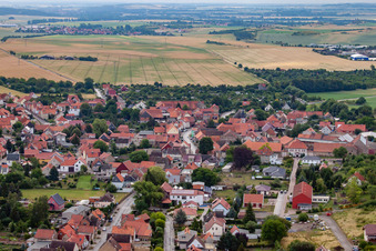 Luftaufnahme von Ortsteil Timmenrode in Blankenburg im Bundesland Sachsen-Anhalt, Deutschland