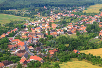 Lange Straße im Ortsteil Wienrode in Blankenburg im Bundesland Sachsen-Anhalt, Deutschland