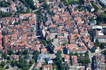 St. Martin Kirche in Ettlingen im Bundesland Baden-Württemberg, Deutschland