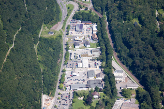 Pforzheimer Straße in Ettlingen im Bundesland Baden-Württemberg, Deutschland