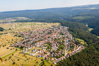 Ortsteil Burbach in Marxzell im Bundesland Baden-Württemberg, Deutschland