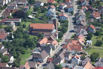 Ortsteil Pfaffenrot in Marxzell im Bundesland Baden-Württemberg, Deutschland