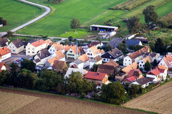 Luftbild von Saarstr in Kandel im Bundesland Rheinland-Pfalz, Deutschland