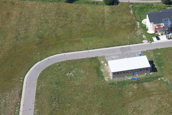 Gewerbegebiet Im Schwarzenbusch im Ortsteil Pfaffenrot in Marxzell im Bundesland Baden-Württemberg, Deutschland