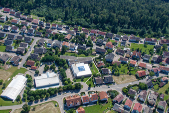 Carl Benz Halle im Ortsteil Pfaffenrot in Marxzell im Bundesland Baden-Württemberg, Deutschland