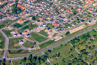 Meisenweg in Jockgrim im Bundesland Rheinland-Pfalz, Deutschland