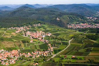 Gleishorbach, Gleiszellen, Klingenmünster, Burg Landeck in Gleiszellen-Gleishorbach im Bundesland Rheinland-Pfalz, Deutschland