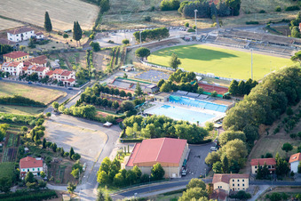 Poggiolo im Bundesland Toscana, Italien aus der Luft