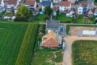 Kastanienweg in Steinweiler im Bundesland Rheinland-Pfalz, Deutschland