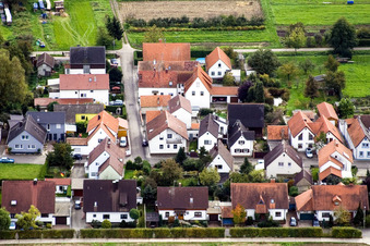 Gänsried x Pfeiferweg in Freckenfeld im Bundesland Rheinland-Pfalz, Deutschland