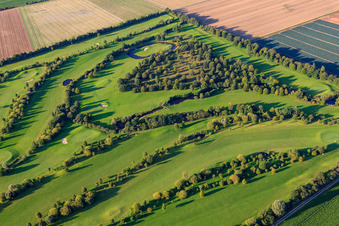 Golfclub Mönchengladbach-Wanlo e.V im Bundesland Nordrhein-Westfalen, Deutschland von oben