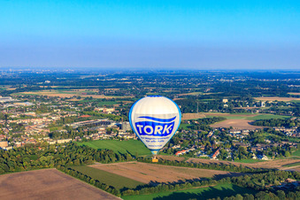 Heisluftballon TORK in Viersen im Bundesland Nordrhein-Westfalen, Deutschland