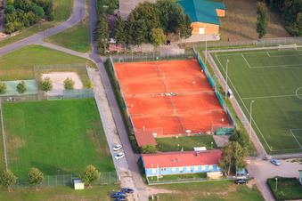 Tennisplatz Rheinzabern im Bundesland Rheinland-Pfalz, Deutschland