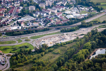 Maximiliansau, Maximiliancenter II in Wörth am Rhein im Bundesland Rheinland-Pfalz, Deutschland