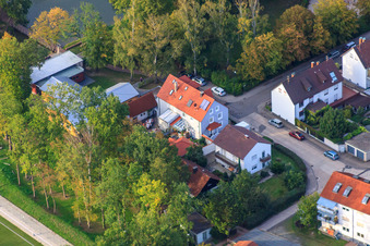 Ecke Am Schwanenweiher / Elsässer Straße in Kandel im Bundesland Rheinland-Pfalz, Deutschland