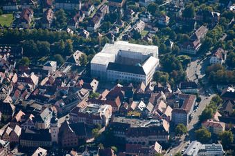 Wrapped Schloß in Ettlingen im Bundesland Baden-Württemberg, Deutschland