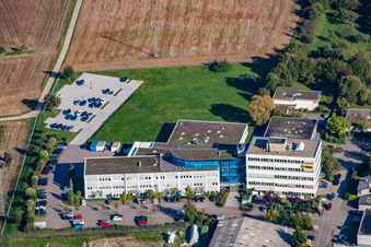 Polytec im Ortsteil Reichenbach in Waldbronn im Bundesland Baden-Württemberg, Deutschland
