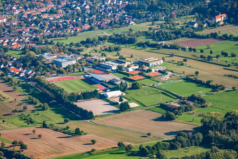 Sonotronic Stadion im Ortsteil Langensteinbach in Karlsbad im Bundesland Baden-Württemberg, Deutschland