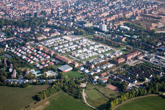 Landau in der Pfalz im Bundesland Rheinland-Pfalz, Deutschland von oben