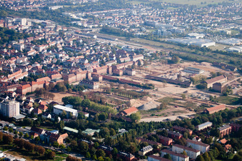 Landau in der Pfalz im Bundesland Rheinland-Pfalz, Deutschland aus der Luft