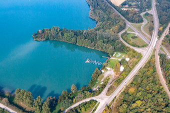 Segelclub im Ortsteil Neudorf in Graben-Neudorf im Bundesland Baden-Württemberg, Deutschland