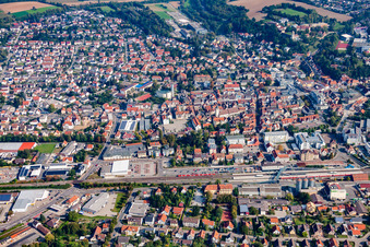 Zentrum in Sinsheim im Bundesland Baden-Württemberg, Deutschland