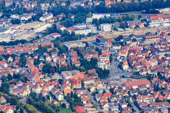 Unterer Graben in Bad Mergentheim im Bundesland Baden-Württemberg, Deutschland