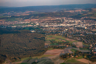 Industriegebiet Weiherhaus in Bayreuth im Bundesland Bayern, Deutschland