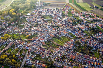 Zentrum in Hördt im Bundesland Rheinland-Pfalz, Deutschland