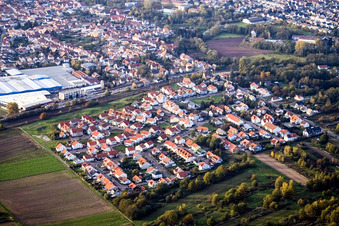 Robert-Koch-Straße in Bellheim im Bundesland Rheinland-Pfalz, Deutschland