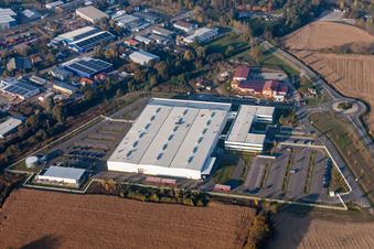 Hagenbach Industriegebiet im Bundesland Rheinland-Pfalz, Deutschland