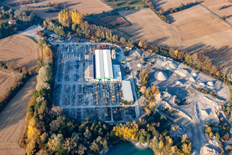 Heidelberg Materials Mineralkalk in Hagenbach im Bundesland Rheinland-Pfalz, Deutschland