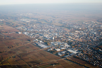 Landau, Gewerbegebiet Nord in Landau in der Pfalz im Bundesland Rheinland-Pfalz, Deutschland
