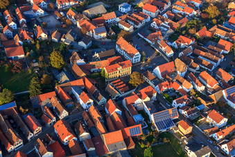 Dalbergstraße und Gerämmestr in Essingen im Bundesland Rheinland-Pfalz, Deutschland