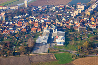DBK Erweiterung in den Unterkandler Gärten in Kandel im Bundesland Rheinland-Pfalz, Deutschland