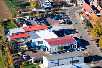 Hauptstraße Autohaus Walter in Steinweiler im Bundesland Rheinland-Pfalz, Deutschland