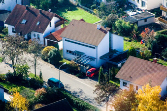 Klingbachstr in Steinweiler im Bundesland Rheinland-Pfalz, Deutschland aus der Luft